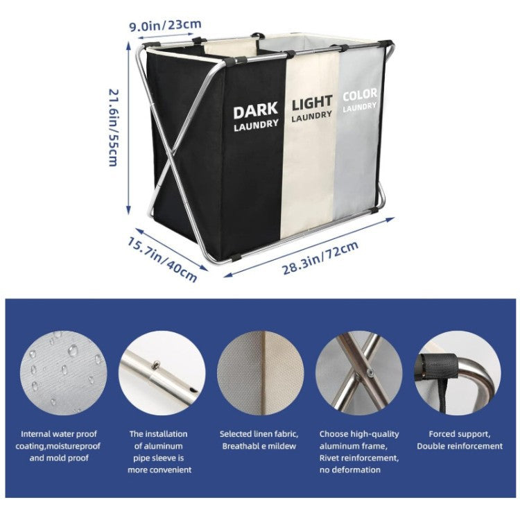 Sorted Laundry Basket | High & Bury