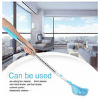Spinning Microfibre Duster with 2 Interchangeable Brushes, view 5