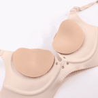 Sponge Fabric Blend Push-Up Bra Inserts for Swimwear, 11cm x 8cm x 2.8cm, view 7