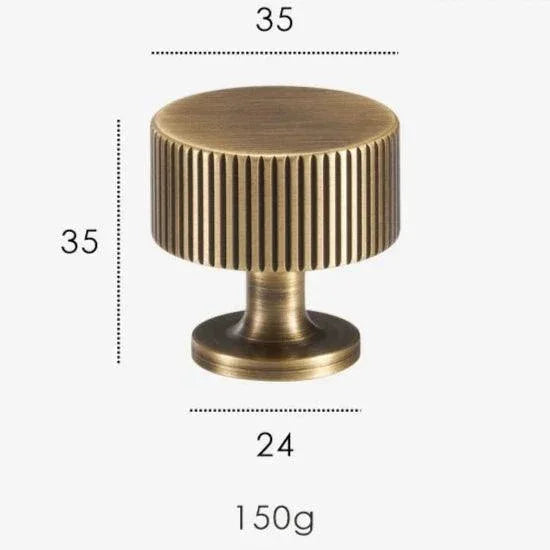 Sprucestone Art Deco Cabinet Knobs
