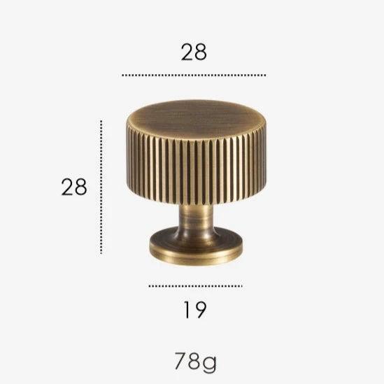 Sprucestone Art Deco Cabinet Knobs