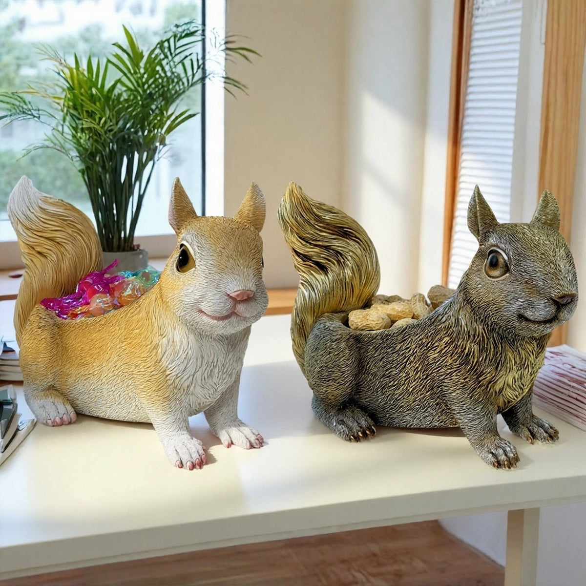 Squirrel-Shaped Planter | High & Bury