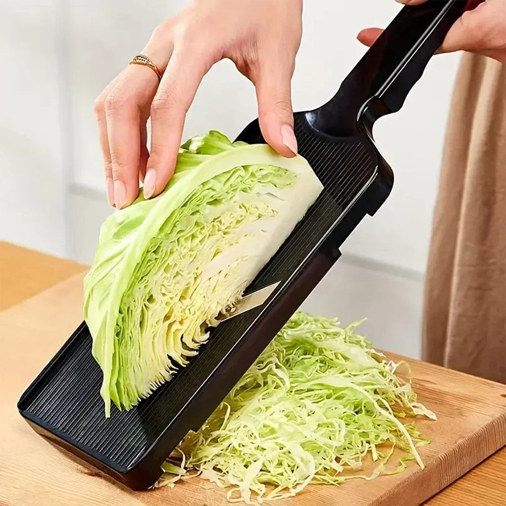 Stainless Steel Cabbage Shredder with PP Plastic Handle for Vegetables