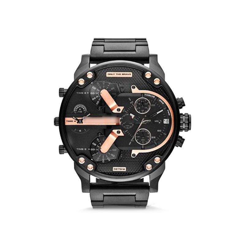 Stainless Steel Chronograph Quartz Watch with Digital Display, view 14