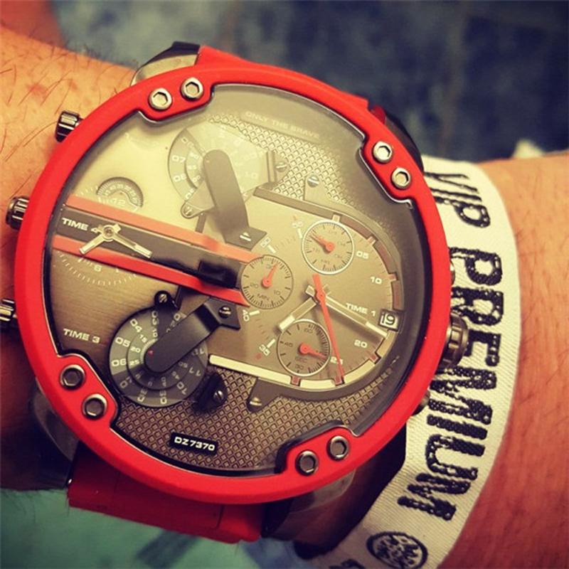 Stainless Steel Chronograph Quartz Watch with Digital Display, view 19
