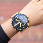 Stainless Steel Chronograph Quartz Watch with Digital Display, view 20