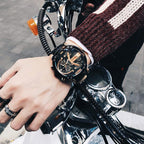 Stainless Steel Chronograph Quartz Watch with Digital Display, view 25