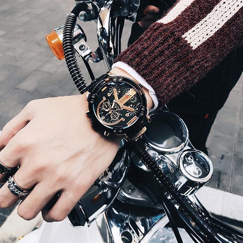 Stainless Steel Chronograph Quartz Watch with Digital Display, view 25
