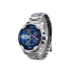 Stainless Steel Chronograph Quartz Watch with Digital Display, view 30