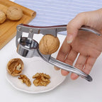 Stainless Steel Garlic Press with Ergonomic Handle for Kitchen Use, view 3