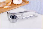 Stainless Steel Garlic Press with Ergonomic Handle for Kitchen Use, view 5