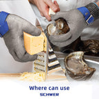 Stainless Steel Mesh Safety Gloves for Sharp-Object Tasks, view 4