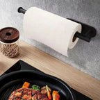Stainless Steel Wall-Mounted Kitchen Roll Holder, 33 x 6 cm, view 3