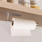 Stainless Steel Wall-Mounted Kitchen Roll Holder, 33 x 6 cm, view 6