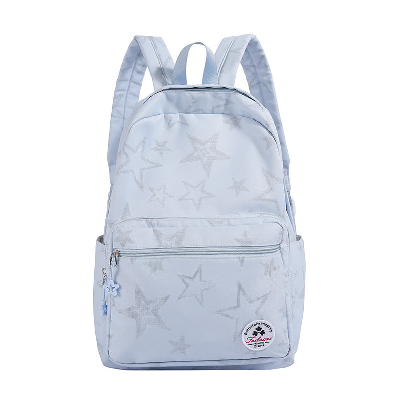 Star-Patterned Casual Backpack for School, Commuting and Travel, view 3