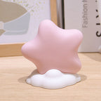 Star-Shaped Silicone Touch Night Light with Cloud Base | High & Bury