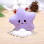 Star-Shaped Silicone Touch Night Light with Cloud Base | High & Bury