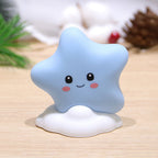 Star-Shaped Silicone Touch Night Light with Cloud Base | High & Bury