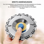Steel Angle Grinder Chain Disc, 4 inches (100mm) or 5 inches (125mm), view 3