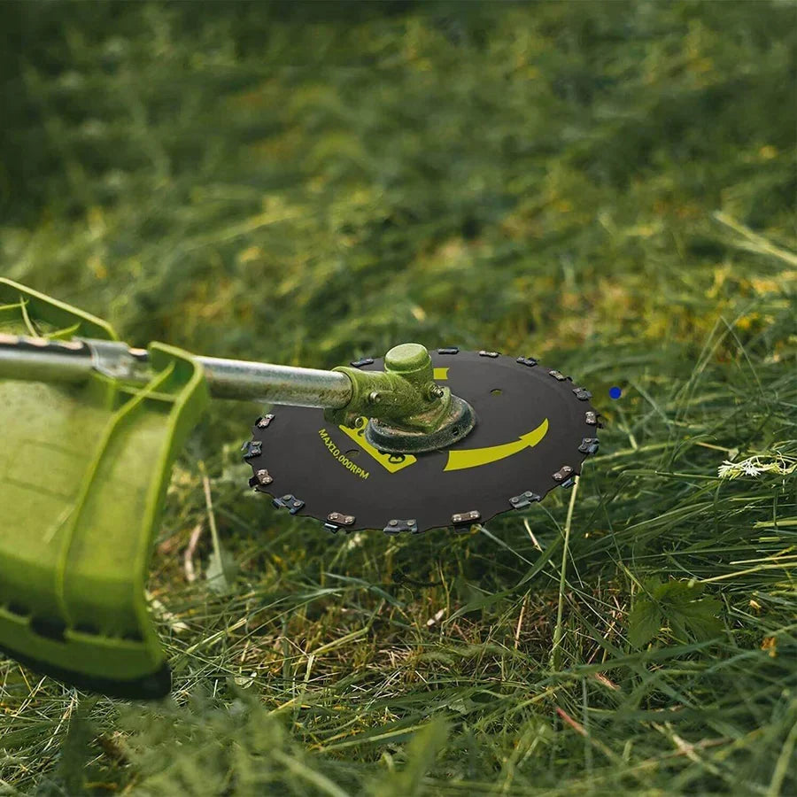 Steel Brushcutter Blade, 23 cm Diameter, 2 mm Thick, 2.54 cm Bore, 525 g, view 4