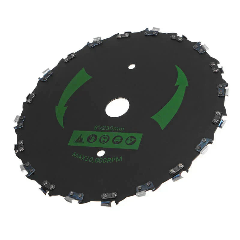 Steel Brushcutter Blade, 23 cm Diameter, 2 mm Thick, 2.54 cm Bore, 525 g, view 7