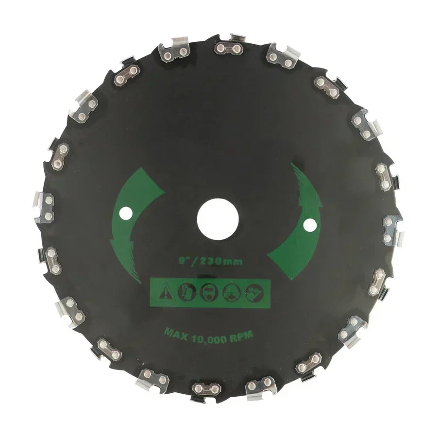 Steel Brushcutter Blade, 23 cm Diameter, 2 mm Thick, 2.54 cm Bore, 525 g, view 9