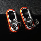 Steel Secure Double Ring Hook Keychain, Casual/Sporty Style, view 8