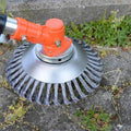 Steel Wire Weed Trimmer Head for Deburring and Cleaning, 12.5 x 1.6 cm, view 3