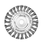 Steel Wire Weed Trimmer Head for Deburring and Cleaning, 12.5 x 1.6 cm