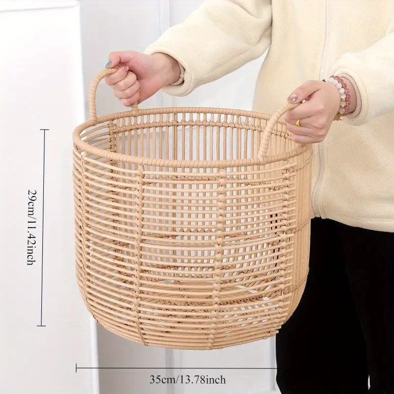 Storage Basket 13.78 × 11.42 Inch | High & Bury