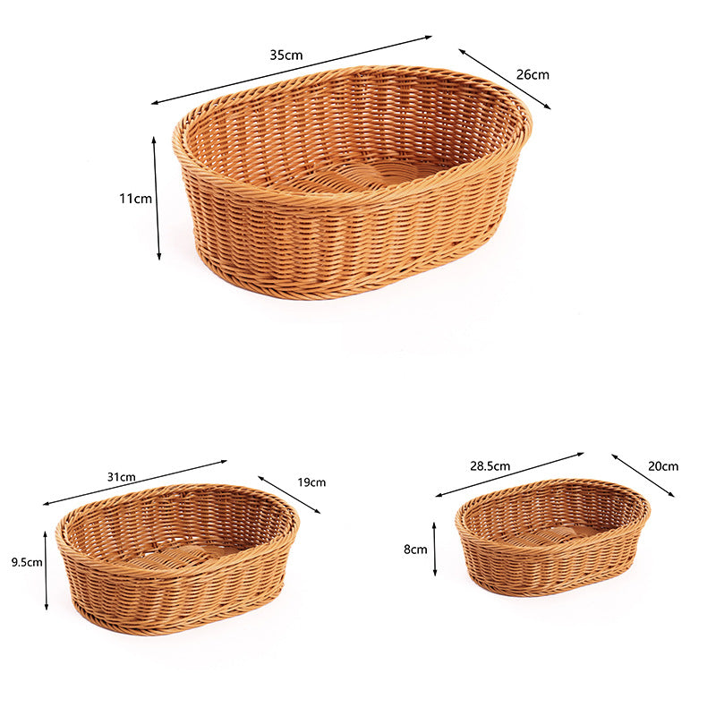Storage Basket 31 × 21.2 × 9.5 Cm | High & Bury