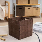 Storage Basket 9.84 × 9.84 × 9.84 Inch | High & Bury