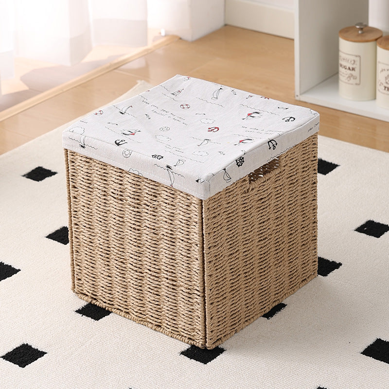 Storage Basket 9.84 × 9.84 × 9.84 Inch | High & Bury