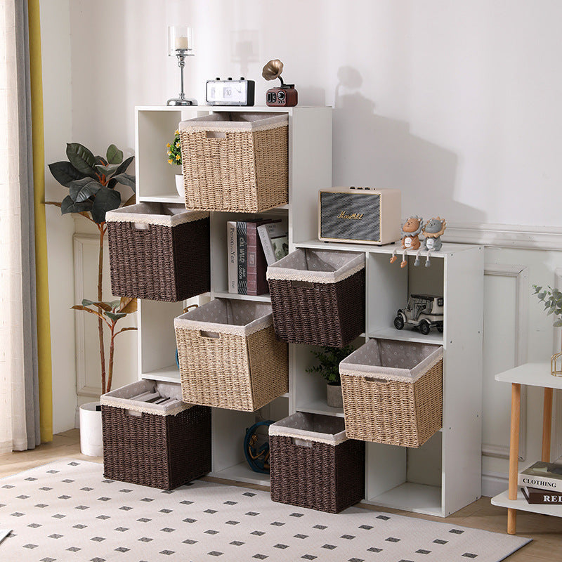 Storage Basket 9.84 × 9.84 × 9.84 Inch | High & Bury