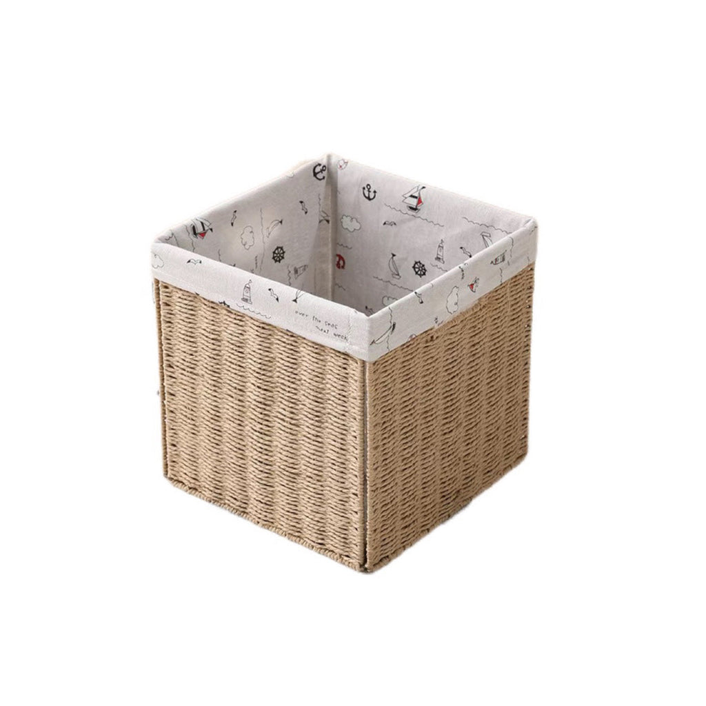 Storage Basket 9.84 × 9.84 × 9.84 Inch | High & Bury