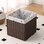 Storage Basket 9.84 × 9.84 × 9.84 Inch | High & Bury