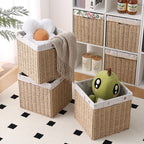 Storage Basket 9.84 × 9.84 × 9.84 Inch | High & Bury