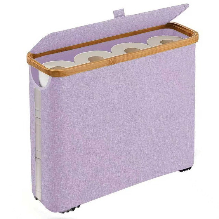 Storage Basket Bamboo Paper | High & Bury
