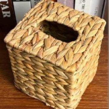 Storage Basket Beige Green | High & Bury