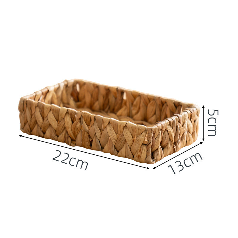 Storage Basket Beige Green | High & Bury