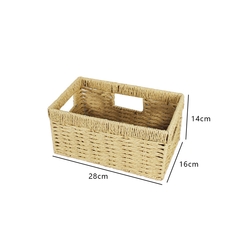 Storage Basket Beige Large Medium | High & Bury