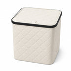 Storage Basket Black Beige | High & Bury