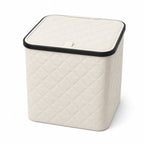 Storage Basket Black Beige | High & Bury