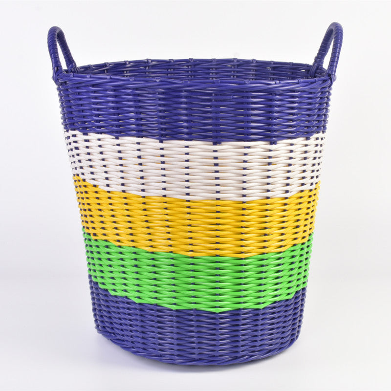 Storage Basket Brown Gray | High & Bury