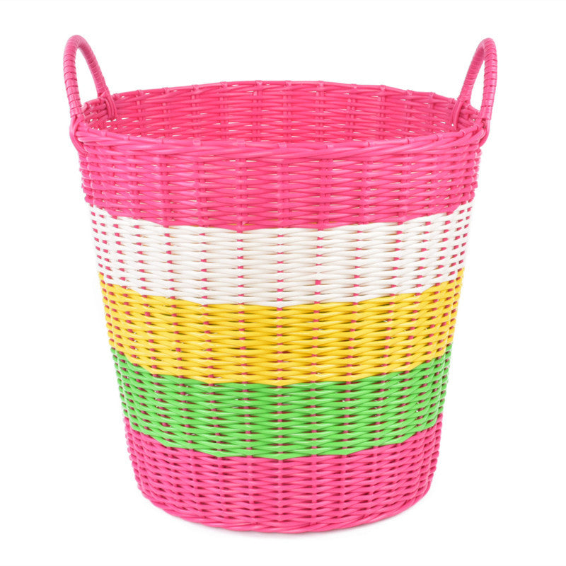 Storage Basket Brown Gray | High & Bury