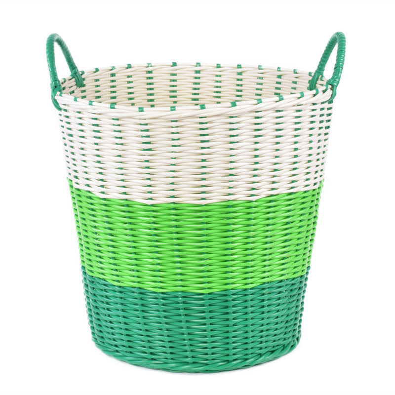 Storage Basket Brown Gray | High & Bury