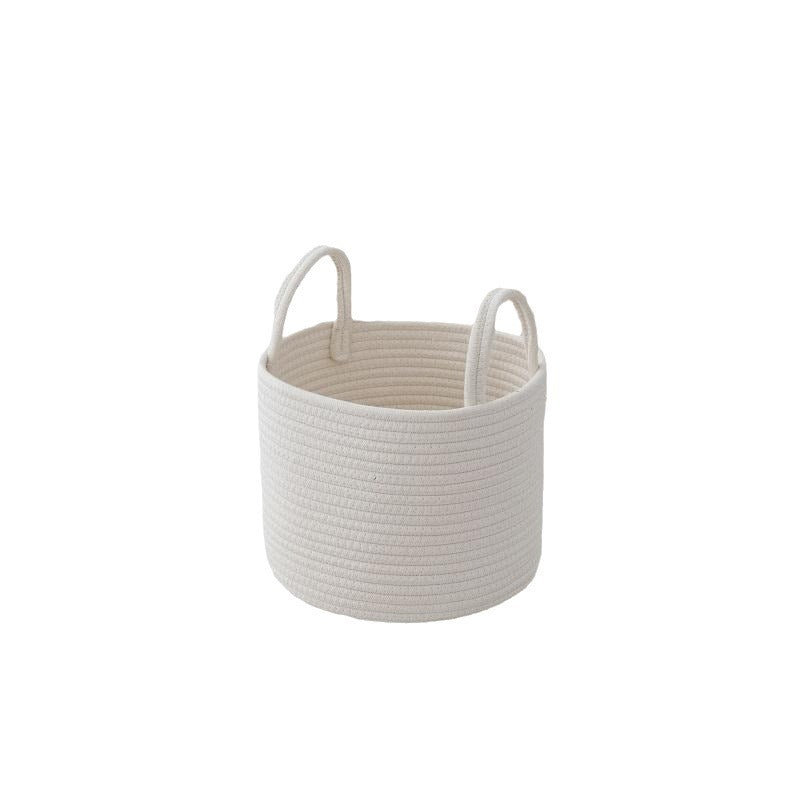 Storage Basket Cotton Textile | High & Bury
