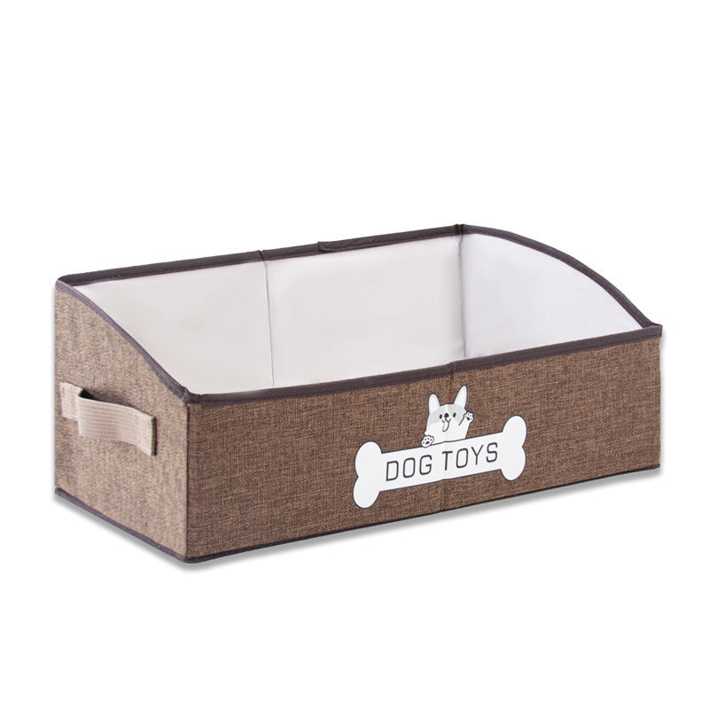 Storage Basket Gray Beige | High & Bury