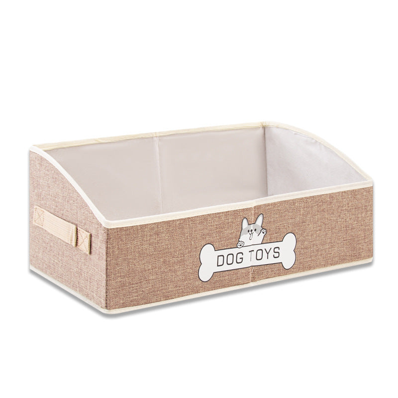 Storage Basket Gray Beige | High & Bury