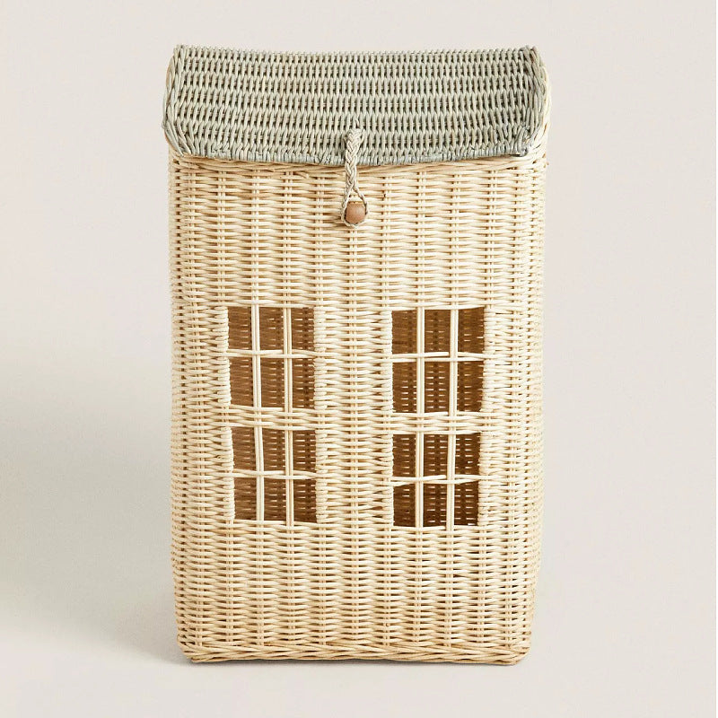 Storage Basket Gray Handwoven | High & Bury